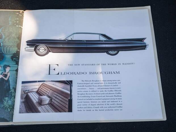 Cadillac Eldorado Brougham by Pininfarina: американская мечта итальянской сборки Cadillac Eldorado, cadillac, pininfarina, авто, автомобили, олдтаймер, ретро авто
