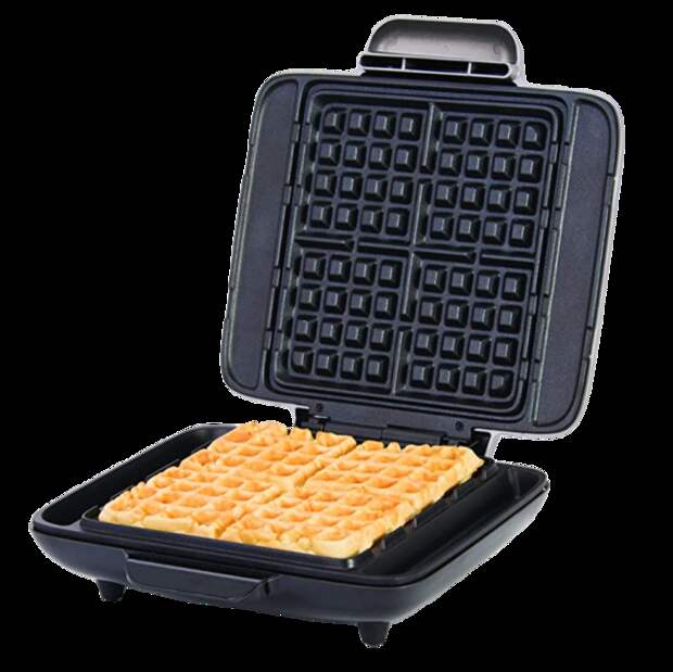 Dash Deluxe No-Drip Belgian Waffle Iron Maker