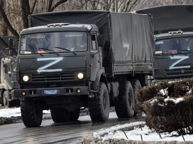 Минобороны РФ объяснило буквы на российской военной технике на Украине