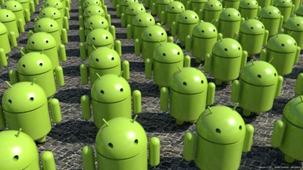 Android удерживает 75 % рынка смартфонов