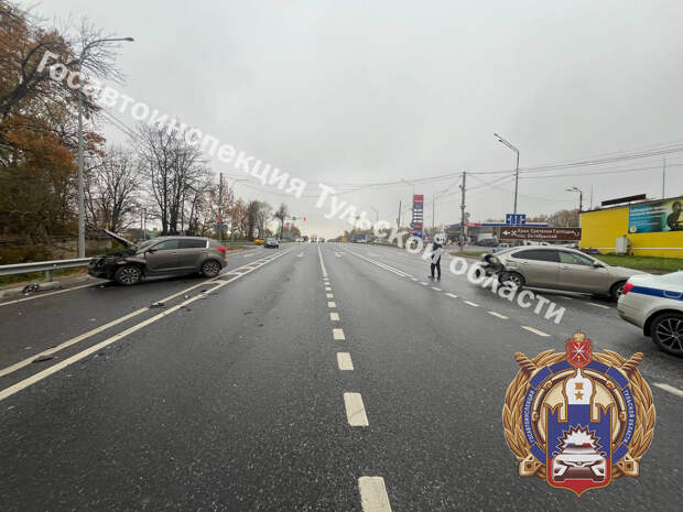 В Туле в ДТП с участием двух иномарок пострадал младенец