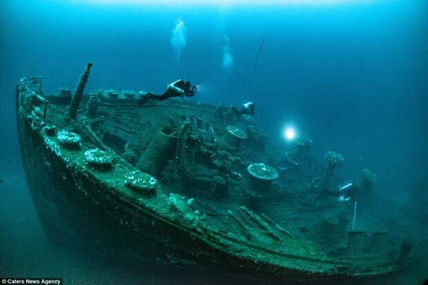 Век на дне Атлантики: фото британского военного лайнера, затонувшего 99 лет назад затонувшие корабли, интересное, корабль, находка, океан, первая мировая война, фото