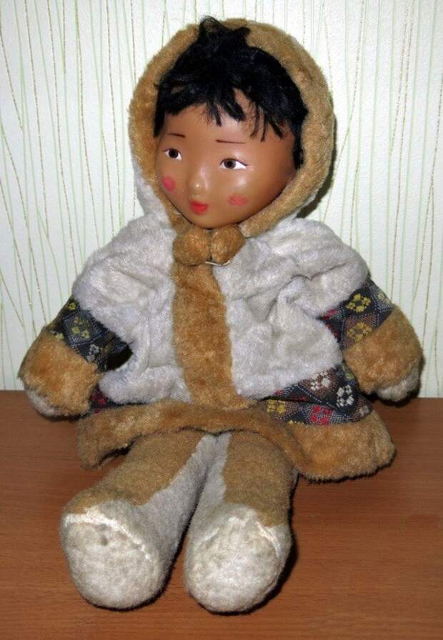 Кукольная девочка-якутка 70-х годов — 35 000 рублей игрушки, фото, цена