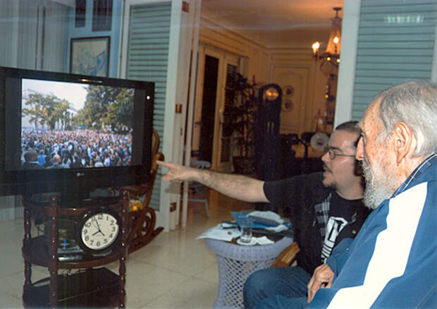 Encuentro de Fidel Castro con Randy Perdomo12345