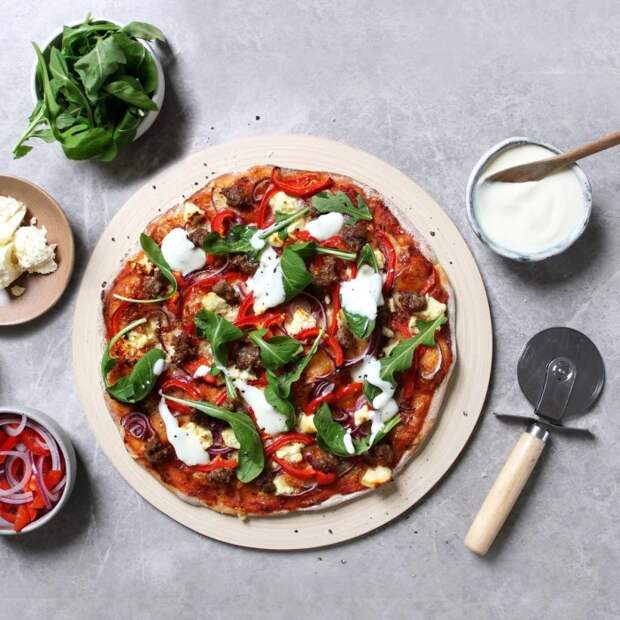 Пицца по-мароккански. \ Фото: cdn.shopify.com. Пицца по-мароккански. \ Фото: cdn.shopify.com.