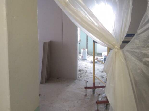 Тулячка сообщила о затянувшемся ремонте поликлиники на улице Демьянова