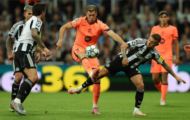 Назван самый вероятный счет матча Лиги чемпионов между «Ньюкаслом» и «Барселоной»