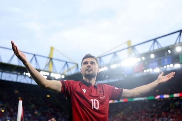 Игрок сборной Албании отреагировал на свой рекордный гол в истории Евро