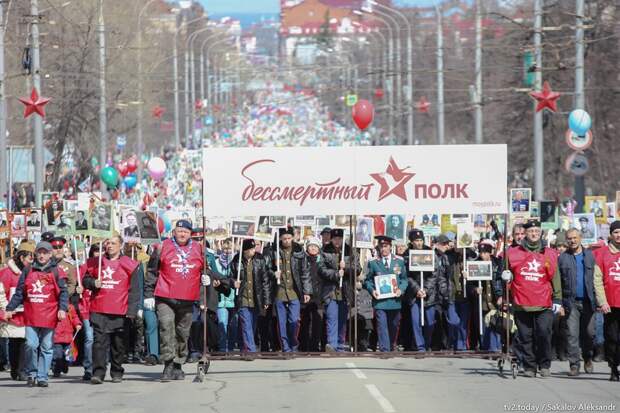 Фото бессмертный полк томск