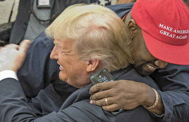 Трамп поддержал Канье Уэста