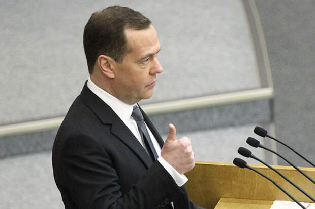 Премьер Дмитрий Медведев