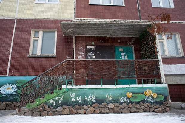 Удивительный Северодвинск дом, Северодвинск, рисунок