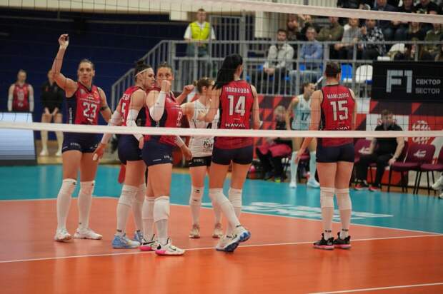 Волейболистки «Динамо-Ак Барс» обыграли «Тулицу» в третьей партии Суперлиги