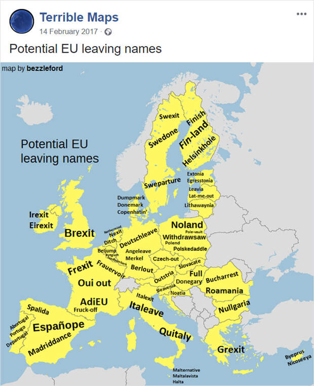 Potential EU Leaving Names