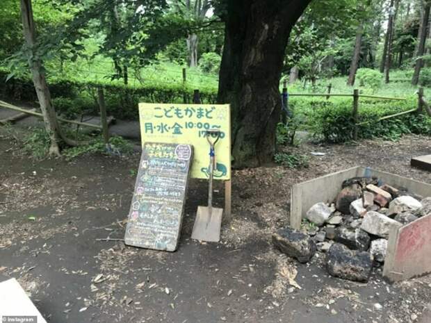 В стерильной Японии открылся парк развлечений с кострами и занозами без запретов, дети, интересно, необычно, парк развлечений. ханеги, руками трогать, токио, япония