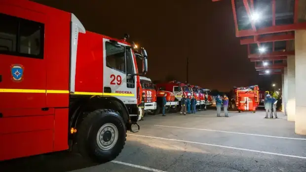 Пожар на арсенале в Рязанской области полностью потушили