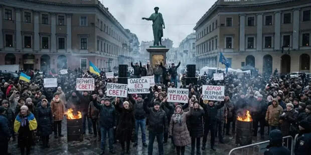 Катастрофа в Одессе. В Киеве начали рыть ямы