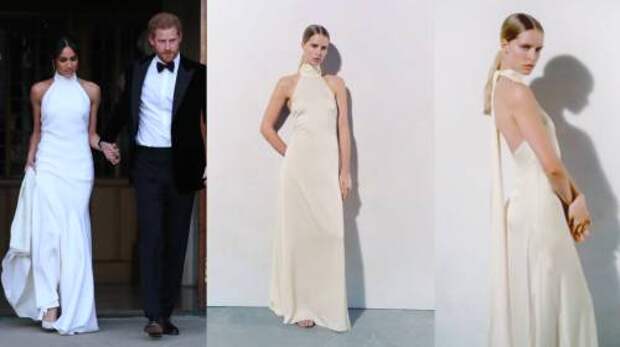 Zara выпустила свадебное платье в стиле 20-х годов, вдохновившись образом Меган Маркл
