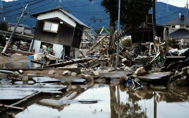 Апокалипсис наяву: Япония после наводнения #KURASHIKI, #Okayama, #hiroshima, ynews, наводнение, стихия, япония