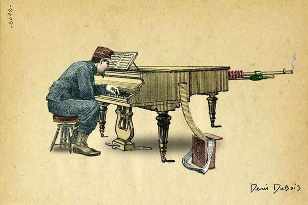 Сюрреалистические рисунки Дениса Дюбуа (Denis Dubois)