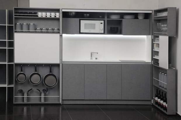 Мини-кухня, кухня-трансформер PIA INkea Interior Innovation Award Мини-кухня, кухня-трансформер PIA INkea Interior Innovation Award