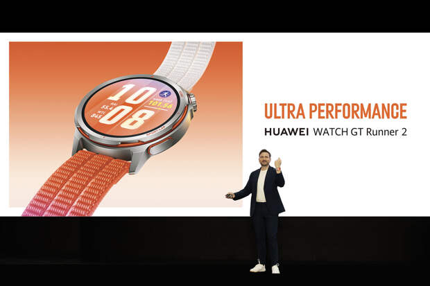 Huawei представила в Мадриде беговые смарт-часы Watch GT Runner 2