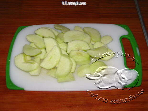 Жаркое с яблоками