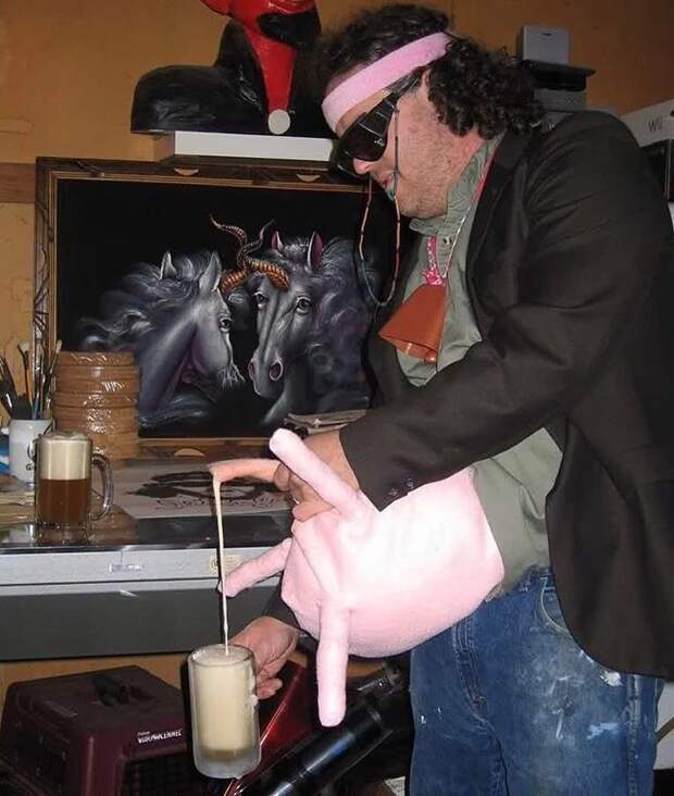 дизайн, вымя