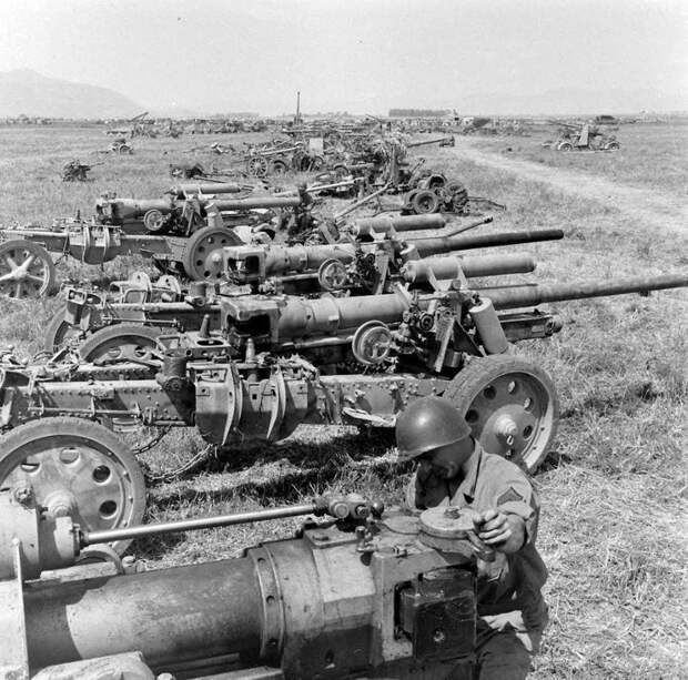 Военные трофеи СССР и союзников в исторических фото вов, военное, интересное, история, трофеи, фото