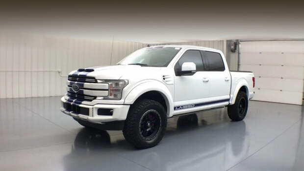 Ford f-150. По идее, тюнинг от дилера мало чем отличается от тюнинга в специализированной компании. Но дилер может демпинговать, а ещё даёт гарантию на машину в пять лет или 60 000 миль.