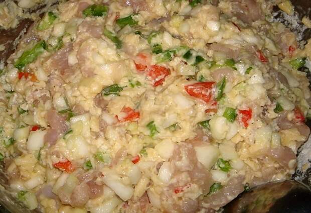 Котлеты из курицы с кабачками Котлеты из курицы с кабачками