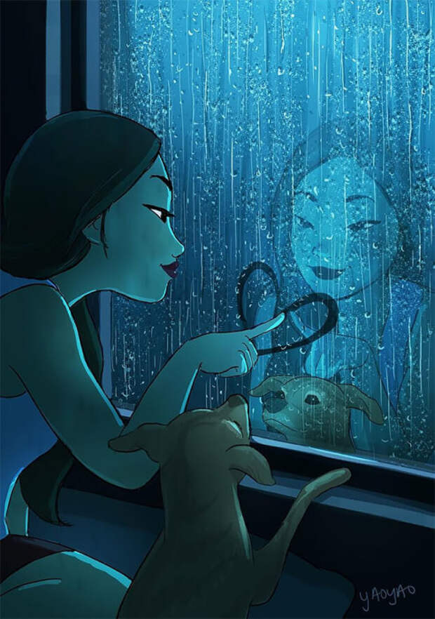 Мечтать во время дождя. Автор: Yaoyao Ma Van.