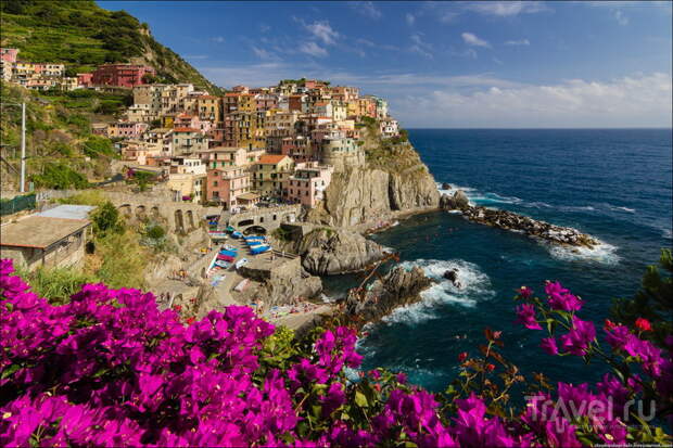 Manarola - прогулка по городу / Фото из Италии