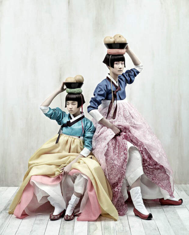 Очаровательные кореянки в работах корейского фотографа Кенг Ким Су (Kyung Kim Soo).