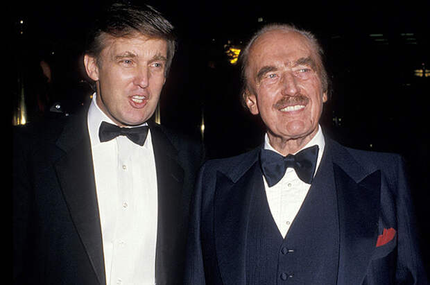 Дональд и Фред Трамп, 1987 год