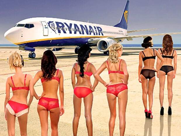 Самые сексуальные стюардессы: Ryanair