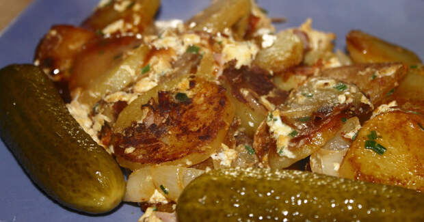 жареная картошка