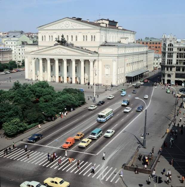 На снимке: Москва. Большой театр СССР, 1980 год Фото Игорь Зотин и Борис Кавашкин /Фотохроника ТАСС