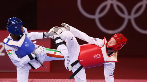 Тхэквондистка Минина вышла в финал ОИ в категории до 57 кг