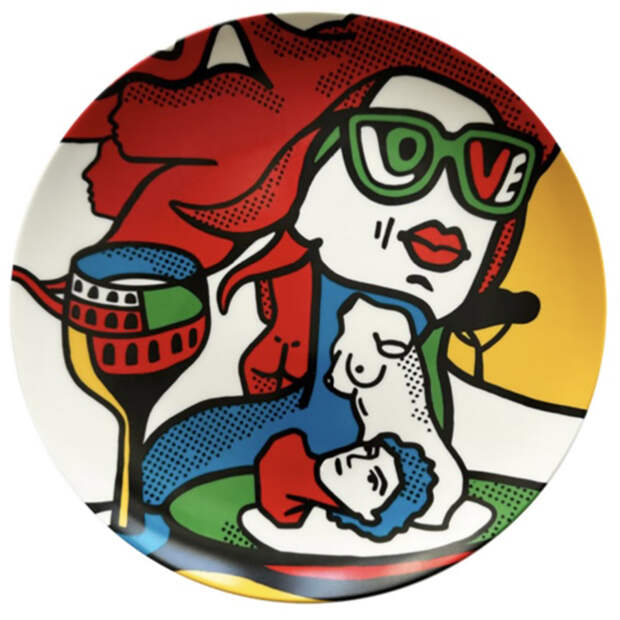 Керамическая тарелка «Италия»