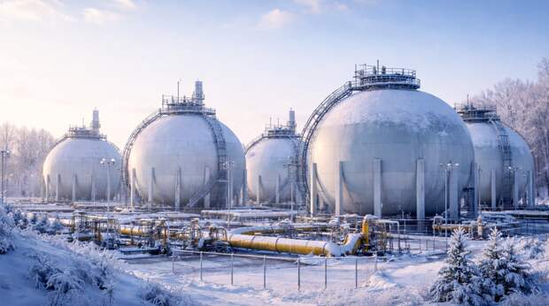 На прошлой неделе газ в Европе подорожал на 30% из-за морозов