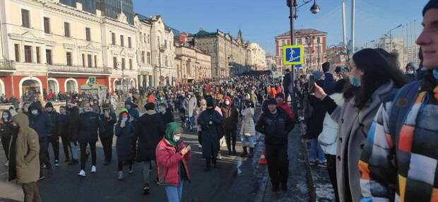 Сибирь и Дальний Восток: Больше всех Навального поддержали во Владивостоке и Иркутске