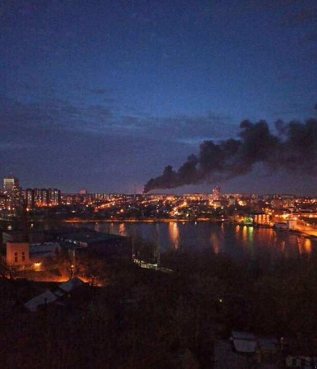 Пожар на Донецком мясокомбинате