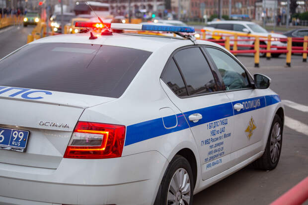 В Москве гаишники остановили автомобиль со взрывчаткой