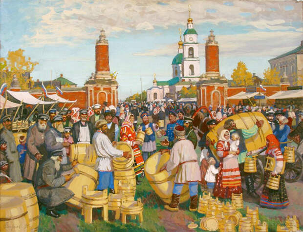 Название деревень где были ярмарки. Русские ярмарки: история гуляний. Что  можно найти на ярмарках