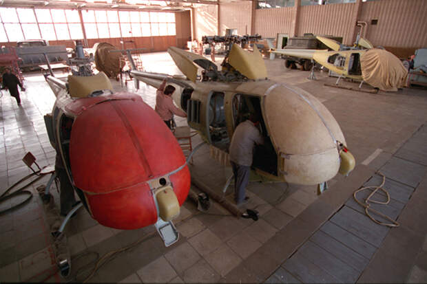 Испытания Ми-34 возобновили в конце 1992 года, а в 1993-м на Арсеньевском авиационном заводе развернули мелкосерийное производство