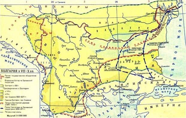 Болгарское царство в X веке Фото из открытого доступа.