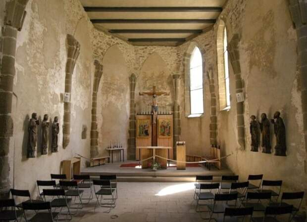 Замковая часовня в Спишском Граде (Словения). | Фото: wikiway.com.