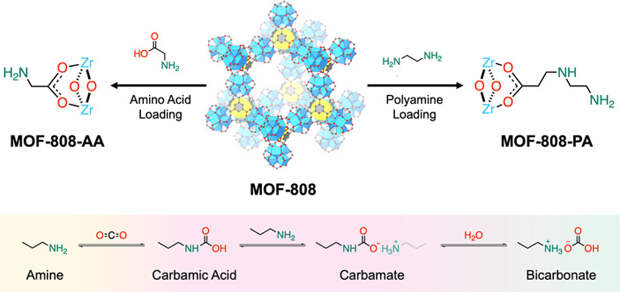 Строение MOF-808