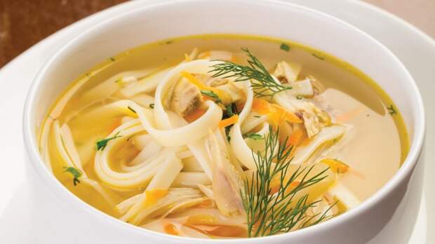 Классическая домашняя куриная лапша Классическая домашняя куриная лапша